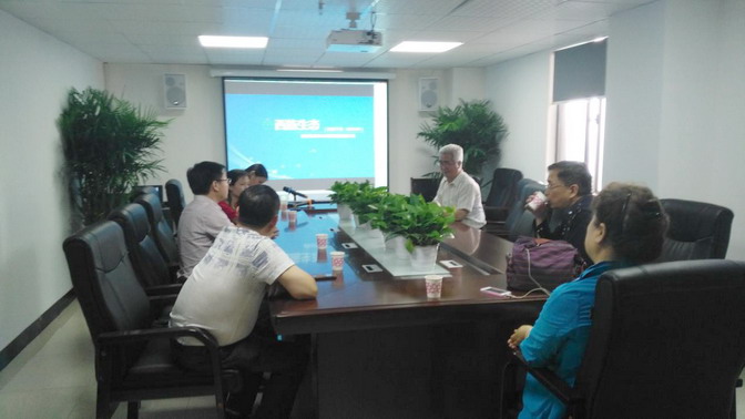 安丰杰会长听取事情汇报