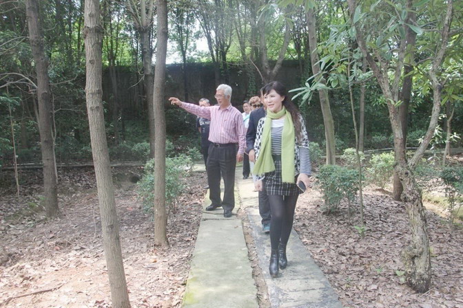 安丰杰会长至优发国际生态总部基地视察