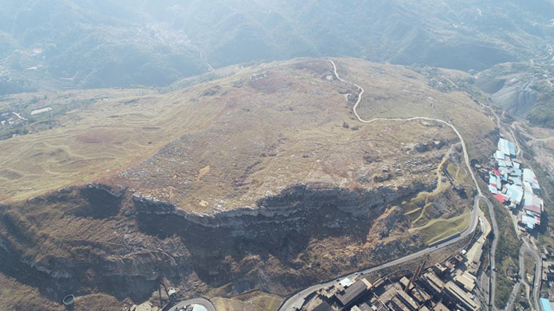 湖南省娄底市冷水江锑煤矿区山水林田湖草生态；ば薷聪钅