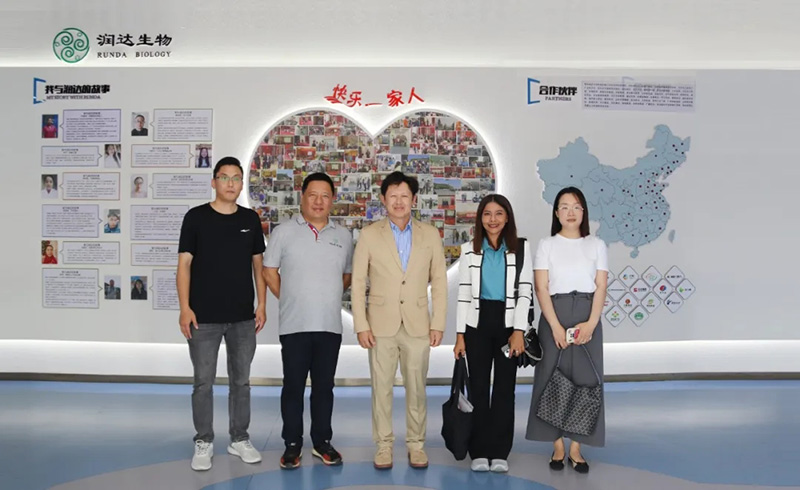 头条新闻丨热烈接待泰国客户莅临大奖国际生物旅行考察，同谋相助新篇！